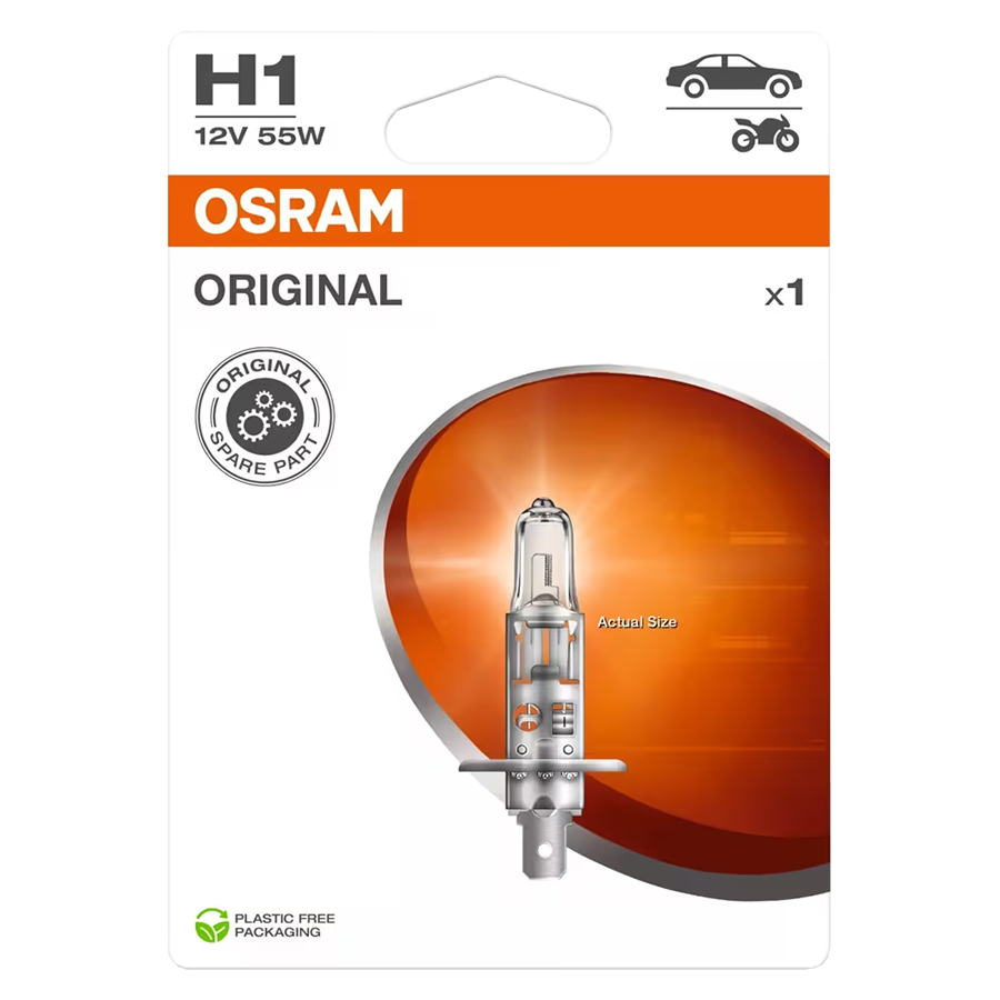 OSRAM Original H1 12V 55W 1-p