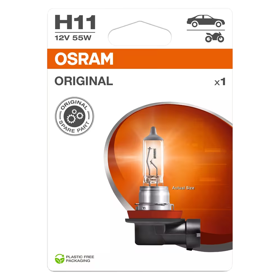 OSRAM Original H11 12V 55W 1-p