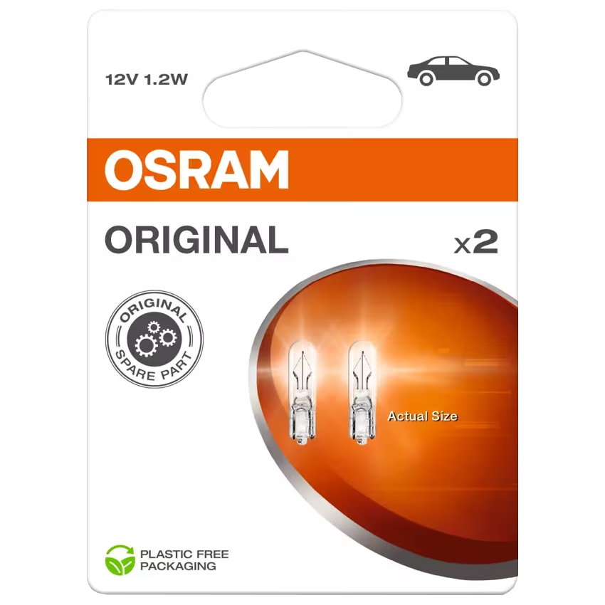 OSRAM Original 1,2W 12V 2-p
