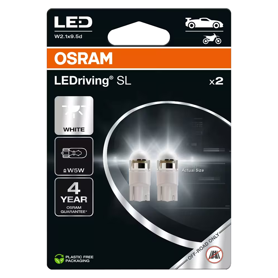 OSRAM LEDriving SL W5W 2-p